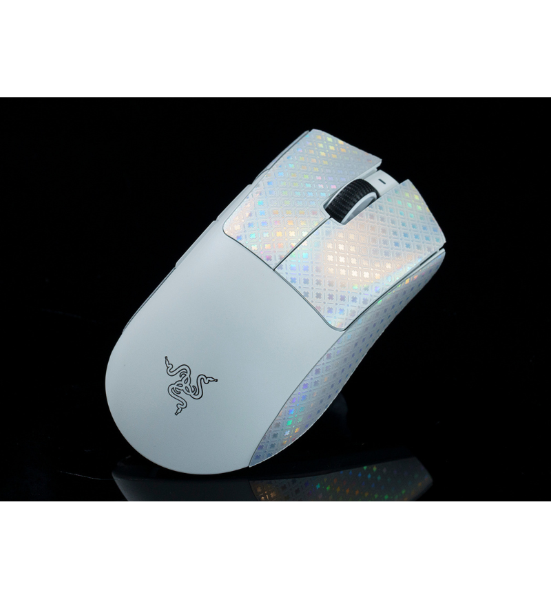 Buy BT.L Holo White Clover Mouse Grip UK - Razer Deathadder V3 Pro