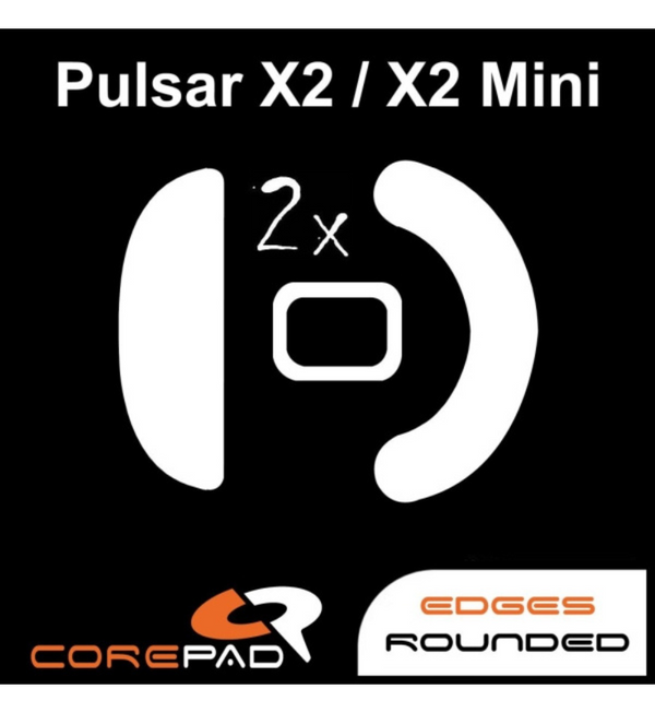Corepad Skatez PRO - Pulsar X2 / X2H / X2A / X2 V2 Medium & Mini (Set of 2)