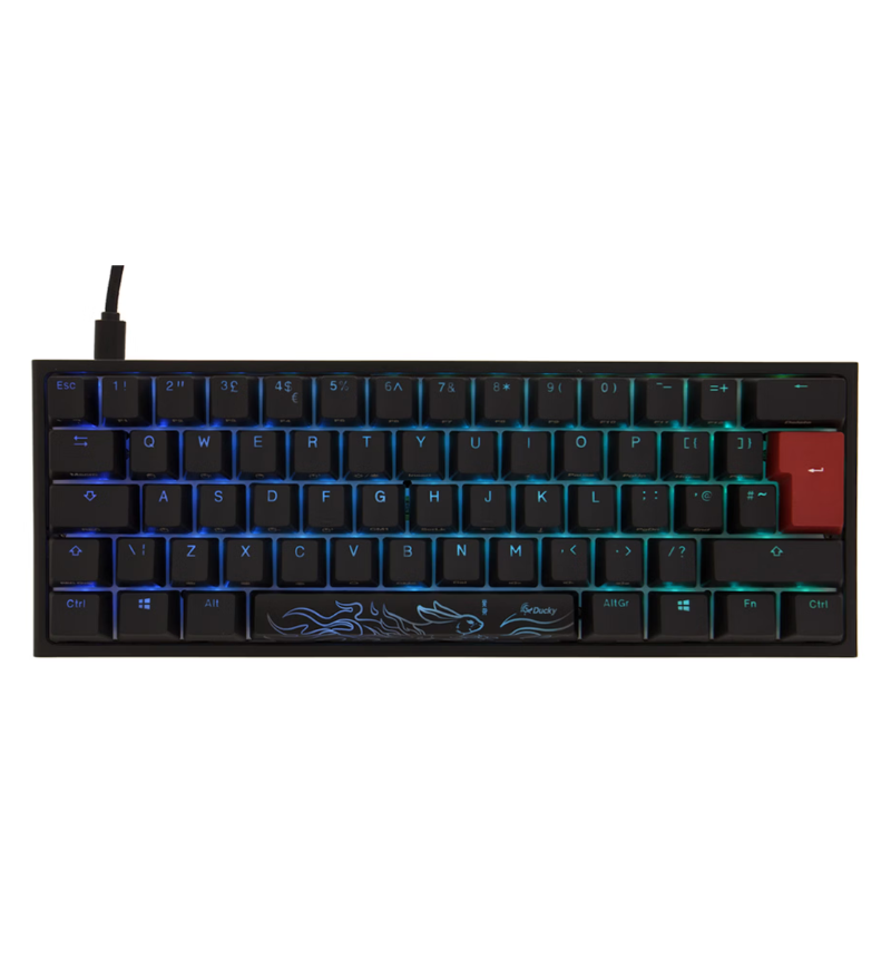 Buy Ducky One 2 Pro Mini RGB Backlit Mechanical Keyboard - Cherry MX Speed  Silver Switch UK - DKON2061ST-PUKPDAZT2 – Esports Gear