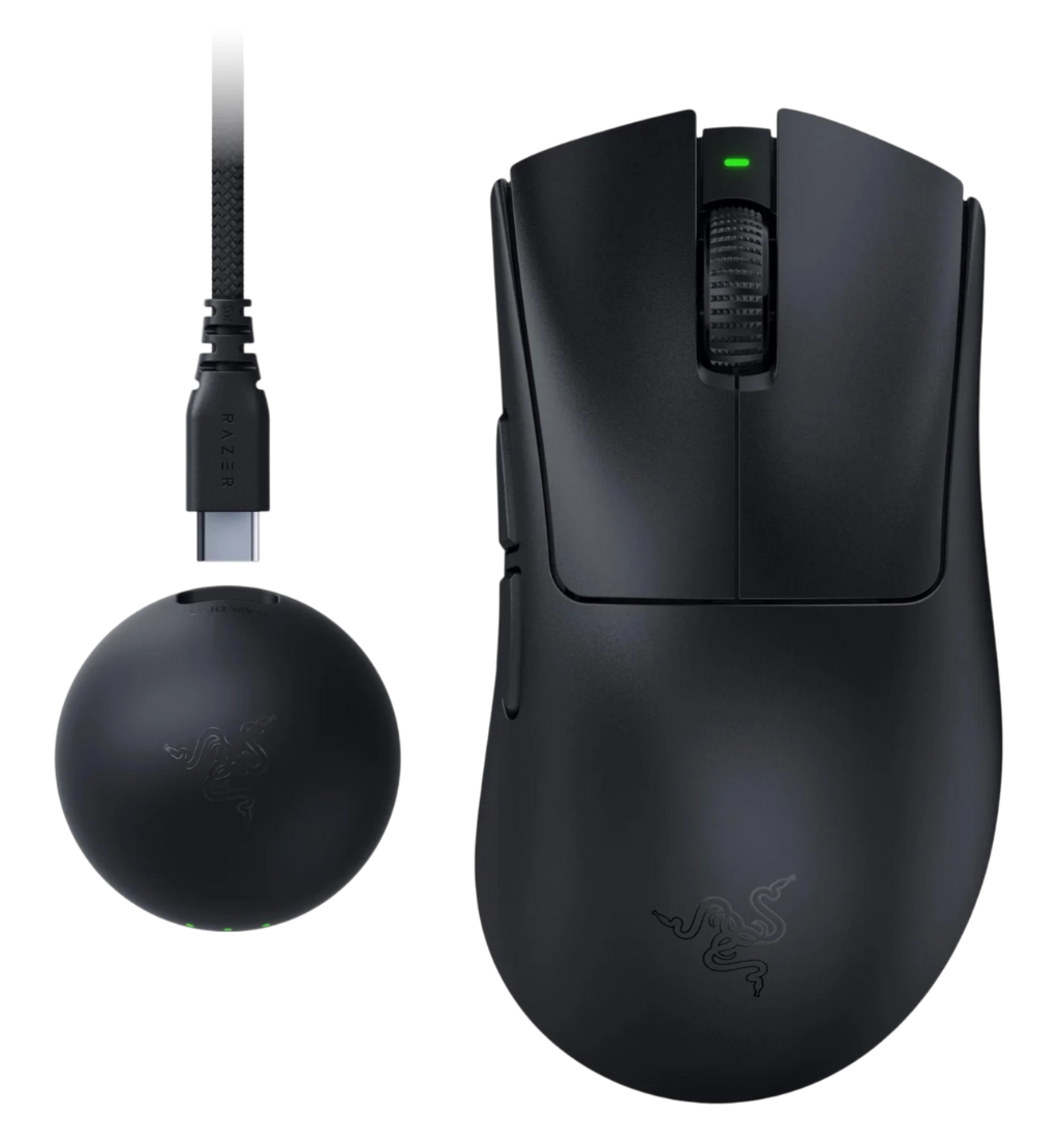 Buy Razer DeathAdder V4 Pro 57g Wireless Gaming Mouse UK - RZ01