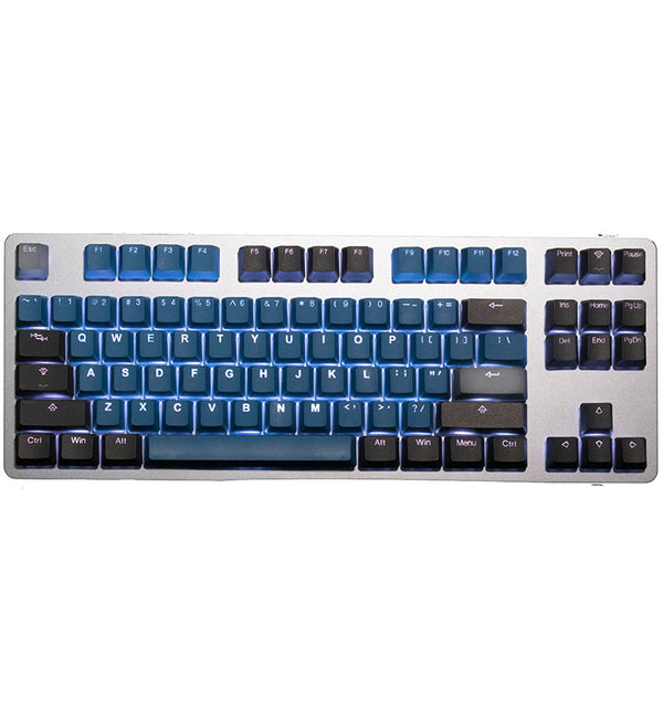 Tai-Hao PBT Backlit Deep Forest Blue 140 Keycaps - UK & US