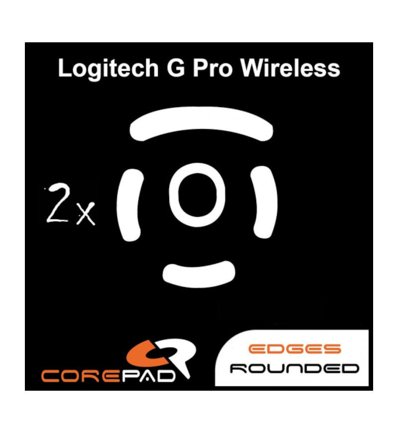 Buy Corepad Skatez v2 UK - Logitech G Pro Wireless (Set of 2 ...