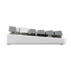 Tecware Phantom+ Elite TKL Bluetooth 5.0 RGB US ANSI Mechanical Keyboard - White - Wraith Brown Switches