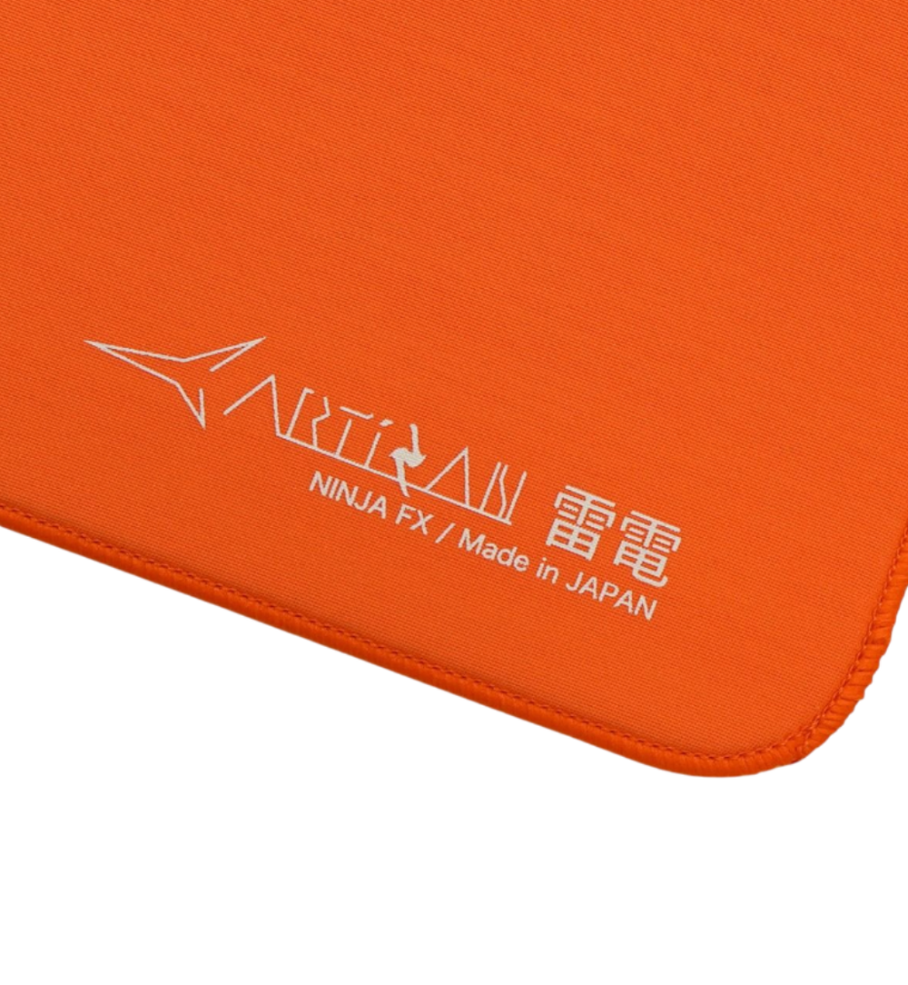 Artisan FX Raiden XL Soft Mousepad - Daidai Orange