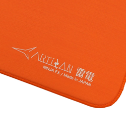 Artisan FX Raiden XL Soft Mousepad - Daidai Orange