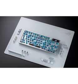 Asus ROG Azoth 75% Wireless Gaming Keyboard - ROG NX Snow