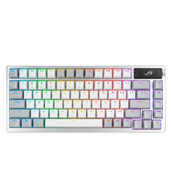 Asus ROG Azoth 75% Wireless Gaming Keyboard - ROG NX Snow