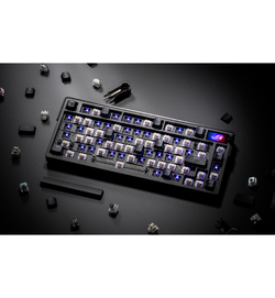 Asus ROG Azoth Extreme 75% Wireless Gaming Keyboard - ROG NX Snow