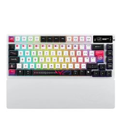 Asus ROG Azoth X 75% White Wireless Gaming Keyboard - ROG NX Snow V2