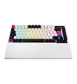 Asus ROG Azoth X 75% White Wireless Gaming Keyboard - ROG NX Snow V2