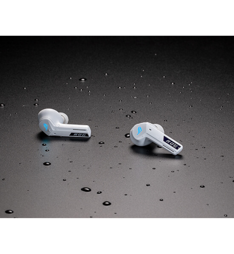 Asus ROG Cetra True Wireless SpeedNova Earbuds - Moonlight White