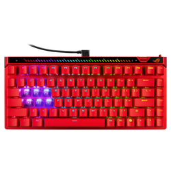 Asus ROG Falchion Ace 75 HE RGB US Layout Gaming Keyboard - ROG HFX V2 Magnetic