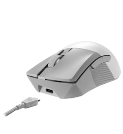 Asus ROG Gladius III Wireless Aimpoint 79g Optical Gaming Mouse - White