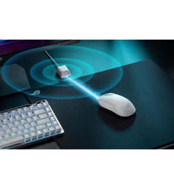 Asus ROG Gladius IV Ace 56g Wireless Gaming Mouse - White