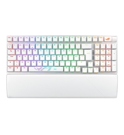 Asus ROG Strix Scope II 96% White Wireless Gaming Keyboard - ROG NX Snow