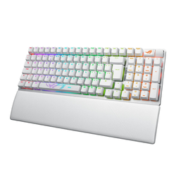 Asus ROG Strix Scope II 96% White Wireless Gaming Keyboard - ROG NX Snow