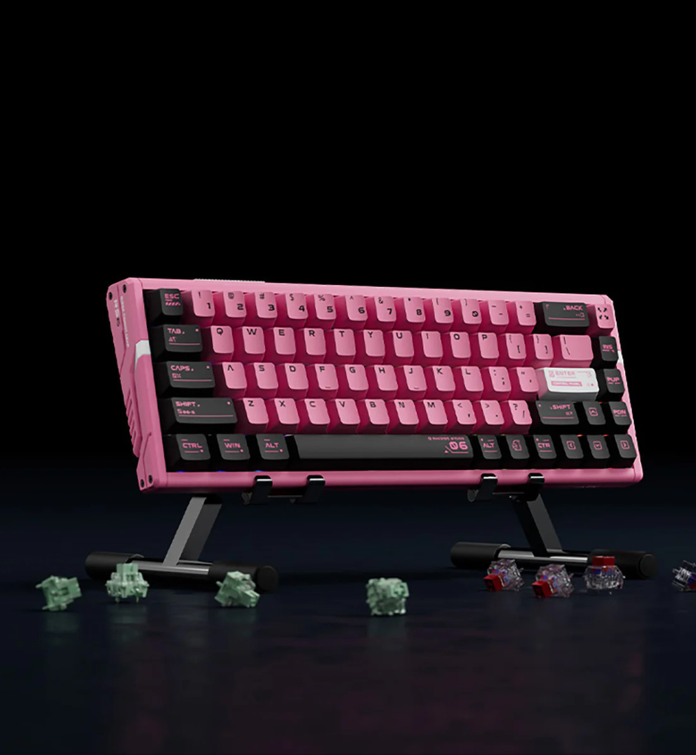 Buy ATK Gear RS6 65% Sakura Warrior Aluminum HE Gaming Keyboard
