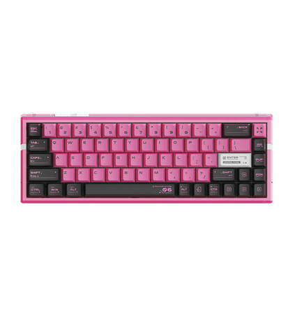 ATK Gear RS6 Ultra 65% Sakura Warrior Aluminum HE US Layout Magnetic Gaming Keyboard - Blazeblade Switches