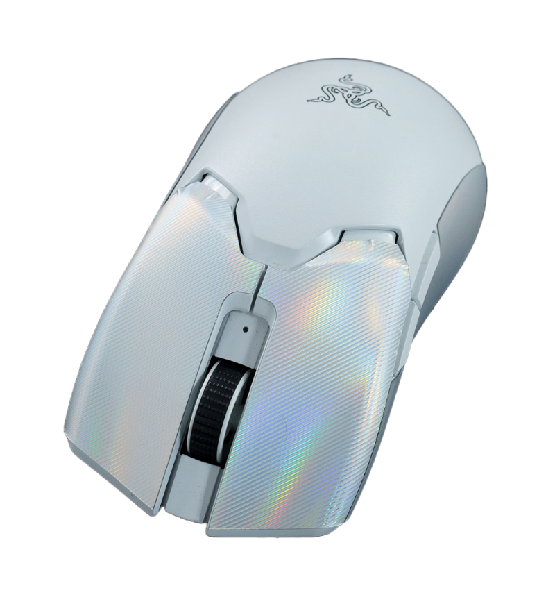 BT.L Holo White Mouse Grip - Razer Viper V2 Pro