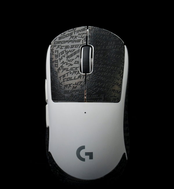 BT.L v4 Black Mouse Grip - Logitech G Pro X / GPX2 Superlight