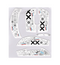 BT.L v3 YHG White Flatten Edge Mouse Grip - Logitech G Pro X / GPX2 Superlight