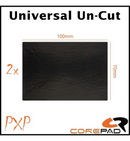 Corepad PXP Mouse Grip - Universal Un-Cut DIY Sheet - Black