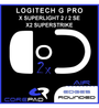 Corepad Skatez AIR - Logitech G Pro X Superlight 2 / X2 SE / X2 Superstrike (Set of 2)