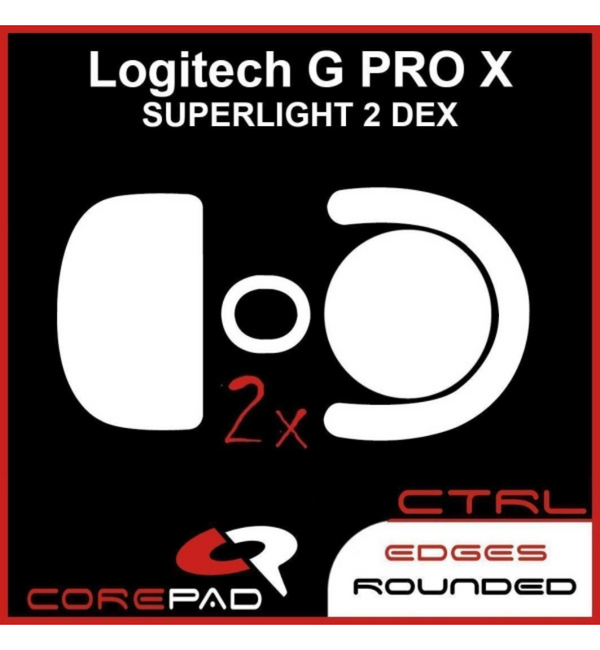 Corepad Skatez CTRL - Logitech G Pro X Superlight 2 DEX (Set of 2)