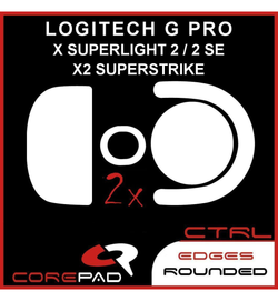 Corepad Skatez CTRL - Logitech G Pro X Superlight 2 / X2 SE / X2 Superstrike (Set of 2)