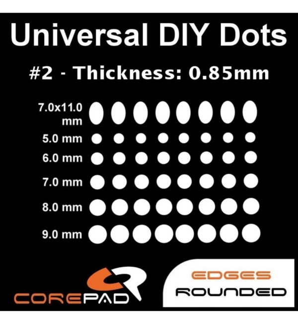 Corepad Skatez DOTS - Universal DIY Dots 0.85mm