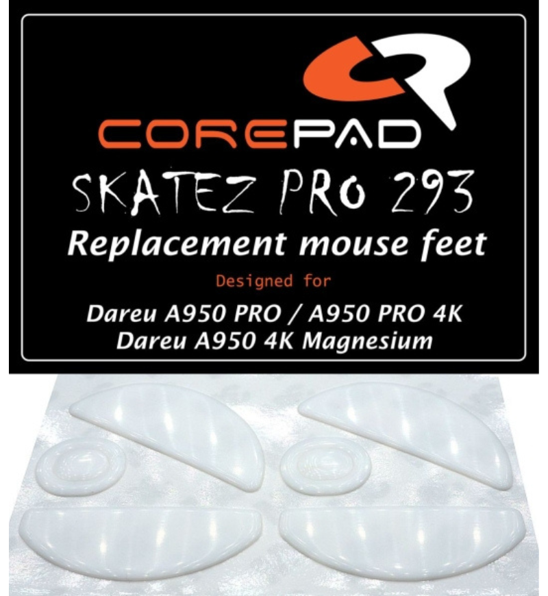 Corepad Skatez PRO - Dareu A950 PRO / 4K Magnesium (Set of 2)