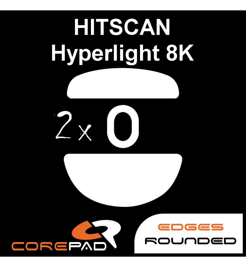 Buy Corepad Skatez PRO - HITSCAN Hyperlight 8K (Set of 2) UK - CSP3210 ...