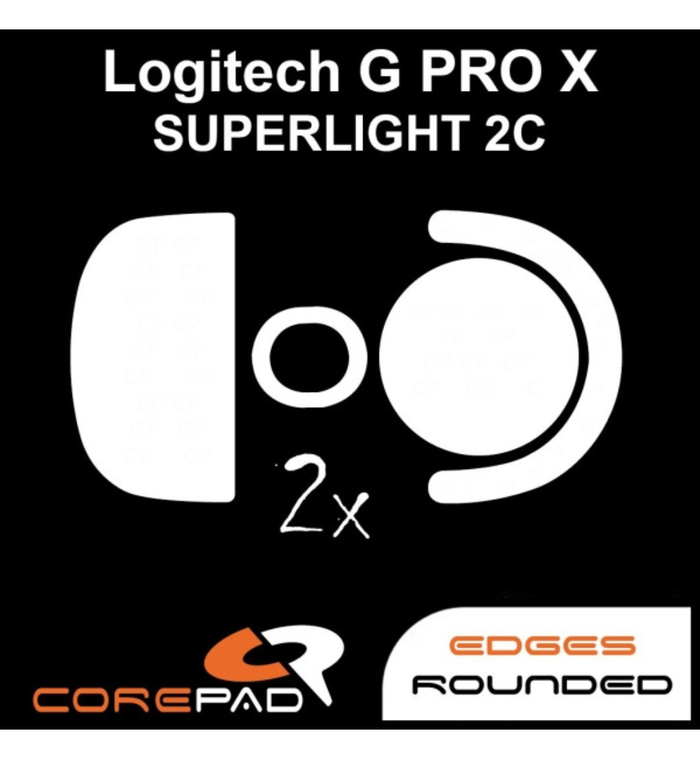 Corepad Skatez PRO - Logitech G Pro X Superlight 2c (Set of 2)