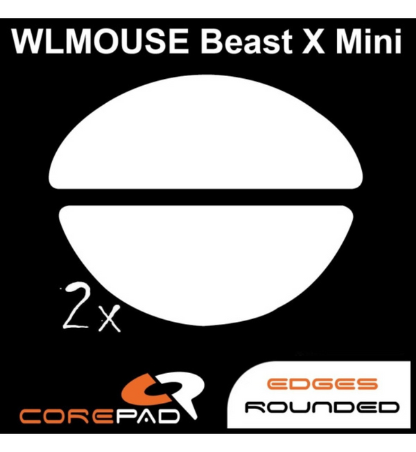 Corepad Skatez PRO - WLmouse BEAST X Mini Wireless (Set of 2)