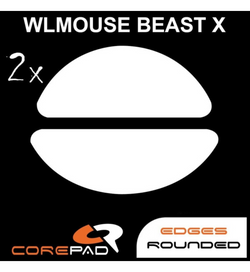 Corepad Skatez PRO - WLmouse BEAST X Wireless (Set of 2)