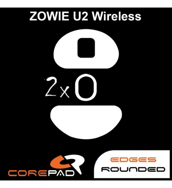 Corepad Skatez PRO - Zowie U2 Wireless (Set of 2)