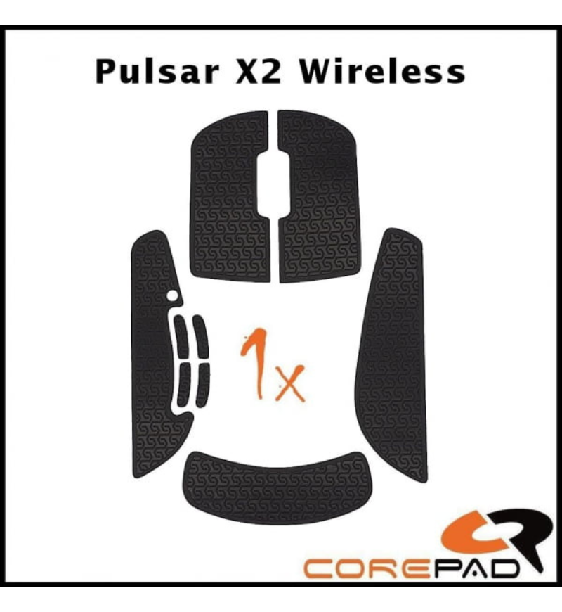 Corepad Soft Mouse Grip - Pulsar X2 - Black
