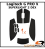 Corepad Soft Mouse Grip - Logitech G Pro X Superlight 2 DEX - Black