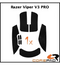 Corepad Soft Mouse Grip - Razer Viper V3 Pro - Black