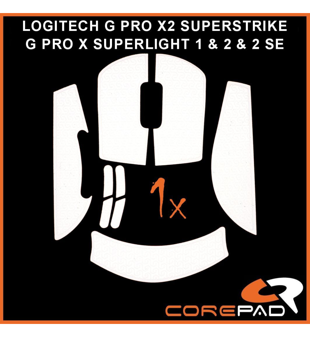 Buy Corepad Soft Mouse Grip - Logitech G Pro X / GPX2 Superlight / 2 SE ...