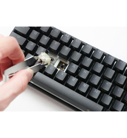 Ducky Mecha Pro SF 65% RGB Mechanical Keyboard - Cherry MX Silent Red Switches