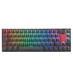 Ducky Mecha Pro SF 65% RGB Mechanical Keyboard - Cherry MX Silent Red Switches
