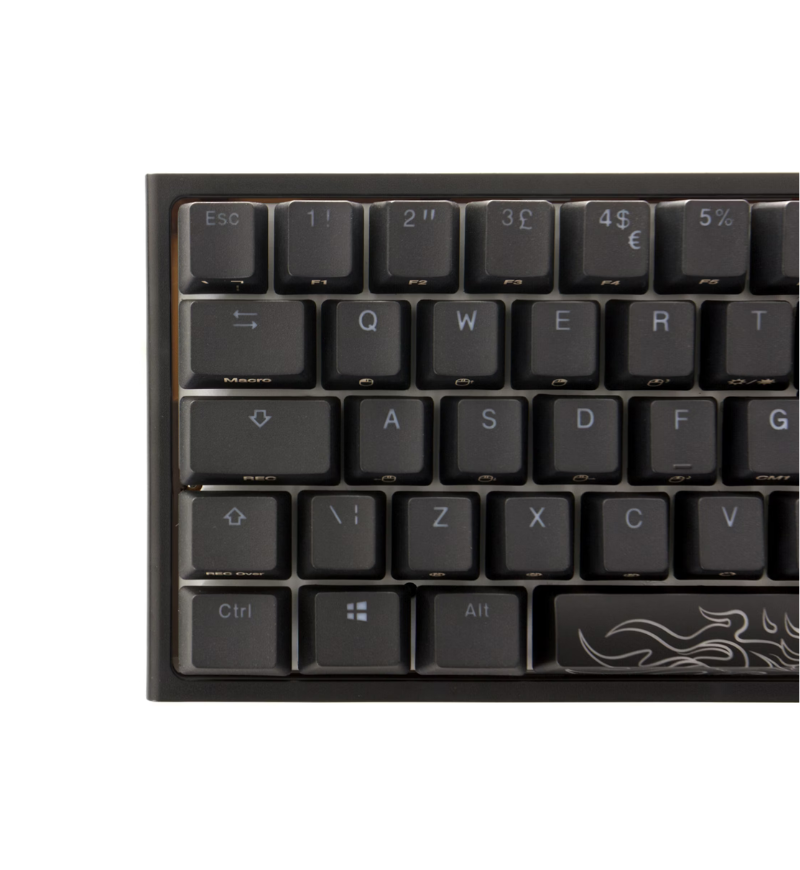 Ducky One 2 Pro Mini RGB Backlit Mechanical Keyboard - Cherry MX Speed Silver Switches