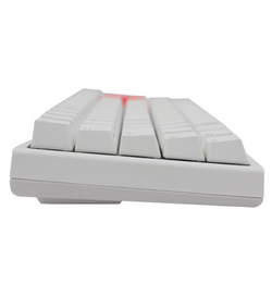 Ducky One 2 Pro Mini White RGB Backlit Mechanical Keyboard - Cherry MX Speed Silver Switches