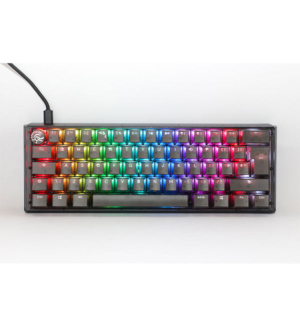 Ducky One 3 Aura Black Mini RGB Mechanical Keyboard - Cherry MX Brown