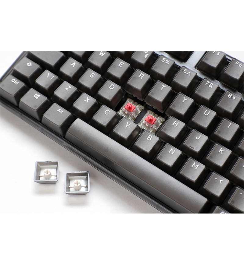 Ducky One 3 Aura Black RGB Mechanical Keyboard - Cherry MX Silent Red
