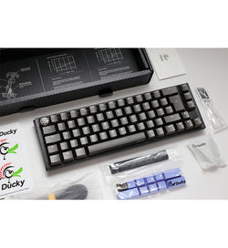 Ducky One 3 Aura Black SF RGB Mechanical Keyboard - Cherry MX Red