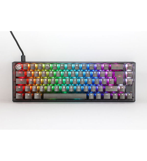 Ducky One 3 Aura Black SF RGB Mechanical Keyboard - Cherry MX Silent Red