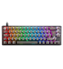 Ducky One 3 Aura Black SF RGB Mechanical Keyboard - Cherry MX Red