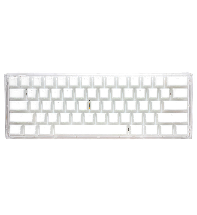 Ducky One 3 Aura White Mini RGB Mechanical Keyboard - Cherry MX Brown